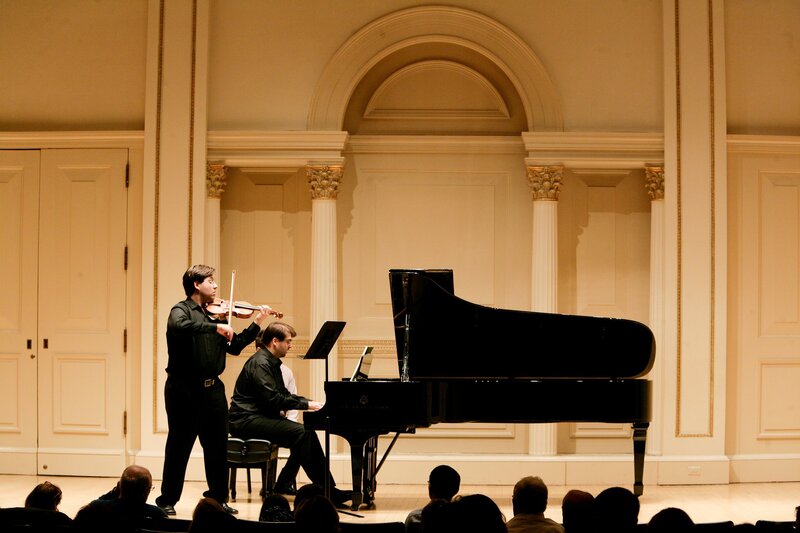 Irrera Brothers performing in Carnegie Hall  