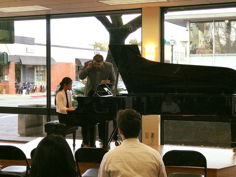 Pianist Joseph Irrera masterclass for Music Teachers Association of California (MTAC)