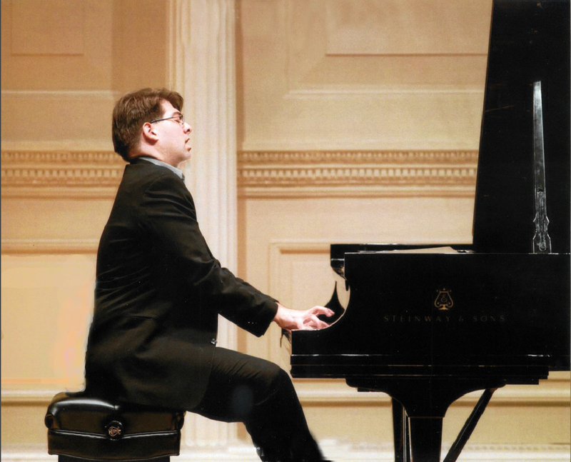 Joseph Irrera, Pianist performing in Carnegie Hall 